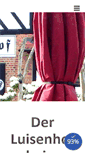 Mobile Screenshot of luisenhof-stechlin.de